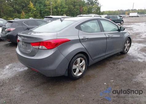 2013 Hyundai Elantra Gls from USA, damaged, VIN 5NPDH4AE8DH371279